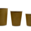 Картонски Double Wall Wavy чаши - Image 2